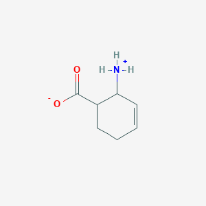 2-Azaniumylcyclohex-3-ene-1-carboxylate