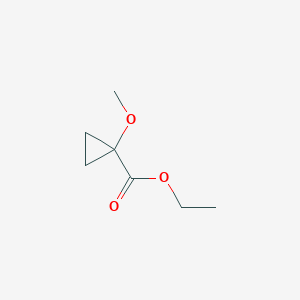 molecular formula C7H12O3 B7809834 Ethyl 1-methoxycyclopropane-1-carboxylate CAS No. 426828-30-0