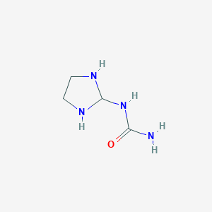 molecular formula C4H10N4O B7809846 Imidazolidinyl urea 