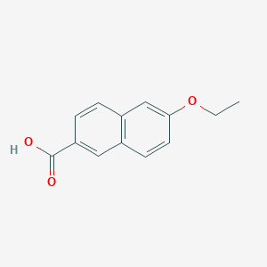 molecular formula C13H12O3 B7809862 6-Ethoxy-2-naphthoic acid 