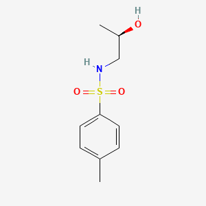 molecular formula C10H15NO3S B7809899 (R)-N-(2-Hydroxypropyl)-4-methylbenzenesulfonamide CAS No. 805338-72-1