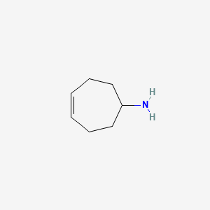 molecular formula C7H13N B7810155 4-Cyclohepten-1-amine CAS No. 53783-90-7