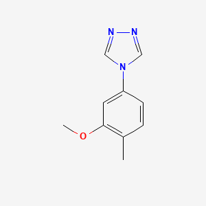 4-(3-Methoxy-4-methylphenyl)-4H-1,2,4-triazole