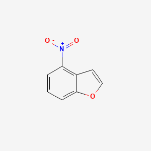 molecular formula C8H5NO3 B7810232 4-Nitrobenzofuran 