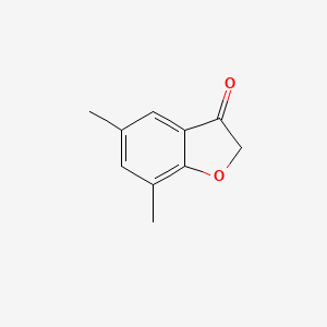 3(2H)-Benzofuranone, 5,7-dimethyl-