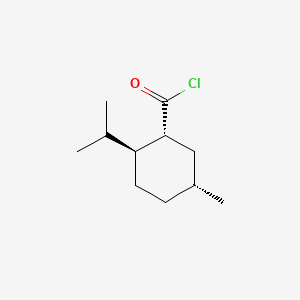 molecular formula C11H19ClO B7810413 (1R,2S,5R)-5-methyl-2-propan-2-ylcyclohexane-1-carbonyl chloride CAS No. 39668-87-6