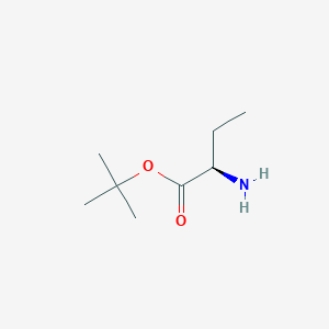 molecular formula C8H17NO2 B7810424 H-D-Abu-OtBu 