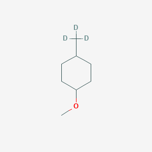 molecular formula C8H16O B078106 1-Methoxy-4-methyl-d3-benzene CAS No. 14202-49-4