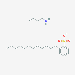 Butan-1-amine;2-dodecylbenzenesulfonic acid