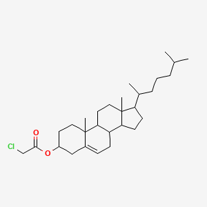 molecular formula C29H47ClO2 B7812381 Cholest-5-en-3-yl chloroacetate 