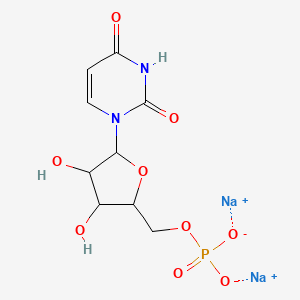 Disodium;[5-(2,4-dioxopyrimidin-1-yl)-3,4-dihydroxyoxolan-2-yl]methyl phosphate