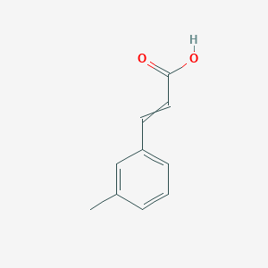molecular formula C10H10O2 B7812423 Cinnamic acid, m-methyl- 