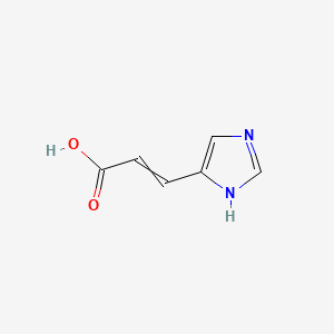 2-Propenoic acid, 3-(1H-imidazol-4-yl)-