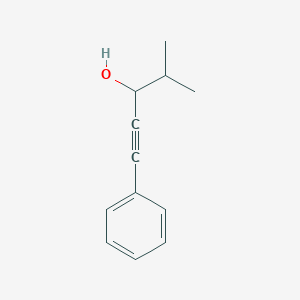 1-Phenyl-4-methyl-1-pentyn-3-OL