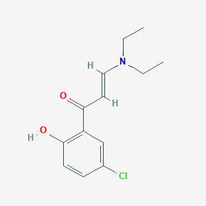 (E)-1-(5-chloro-2-hydroxyphenyl)-3-(diethylamino)prop-2-en-1-one
