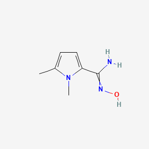 N-hydroxy-1,5-dimethyl-1H-pyrrole-2-carboximidamide