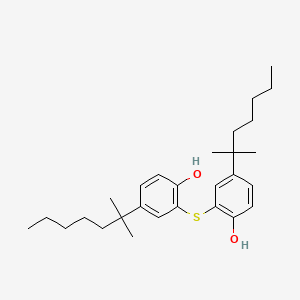 4-(1,1-Dimethylhexyl)-2-[5-(1,1-dimethylhexyl)-2-hydroxyphenylthio]phenol
