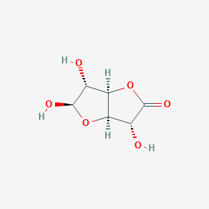 molecular formula C6H8O6 B7812520 Glucuronolactone; D(+)-Glucurono-3,6-lactone 