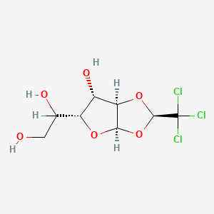 1-[(2R,3aR,5R,6S,6aR)-6-hydroxy-2-(trichloromethyl)-3a,5,6,6a-tetrahydrofuro[2,3-d][1,3]dioxol-5-yl]ethane-1,2-diol