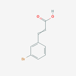 molecular formula C9H7BrO2 B7812764 3-(3-溴苯基)丙烯酸 