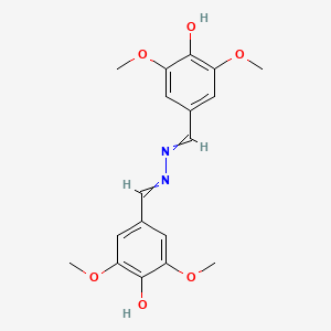 molecular formula C18H20N2O6 B7812778 Syringaldazine 