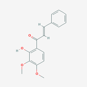 molecular formula C17H16O4 B7812793 3',4'-Dimethoxy-2'-hydroxychalcone CAS No. 82964-34-9
