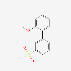 molecular formula C13H11ClO3S B7812900 2'-Methoxy-biphenyl-3-sulfonyl chloride 