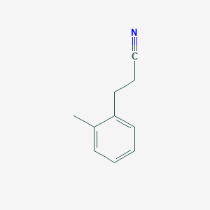 molecular formula C10H11N B7812917 3-(o-Tolyl)propanenitrile 