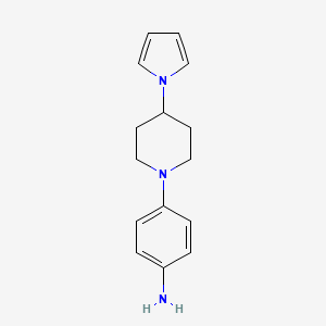4-(4-Pyrrol-1-ylpiperidin-1-yl)phenylamine