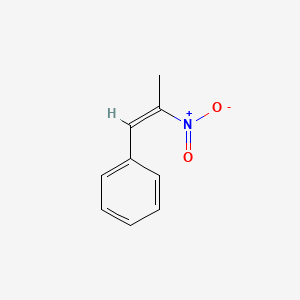 molecular formula C9H9NO2 B7813920 [(Z)-2-nitroprop-1-enyl]benzene CAS No. 58321-79-2