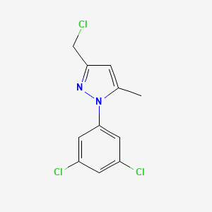 3-(Chloromethyl)-1-(3,5-dichlorophenyl)-5-methylpyrazole