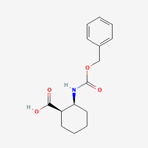 molecular formula C15H19NO4 B7814406 Z-1,2-cis-ACHC-OH CAS No. 202867-96-7