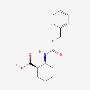 (1R,2S)-2-(phenylmethoxycarbonylamino)cyclohexane-1-carboxylic acid
