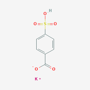 molecular formula C7H5KO5S B7814419 potassium;4-sulfobenzoate 