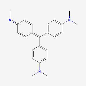 molecular formula C24H27N3 B7814518 Methyl Violet B base CAS No. 1733-13-7