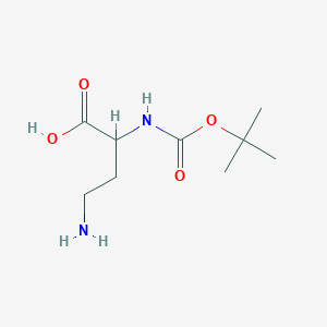 4-Amino-2-((tert-butoxycarbonyl)amino)butanoic acid