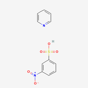 molecular formula C11H10N2O5S B7814531 Pyridine 3-nitrobenzenesulfonate 