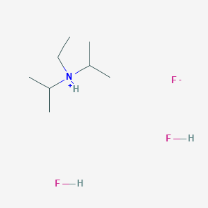 Ethyl-di(propan-2-yl)azanium;fluoride;dihydrofluoride