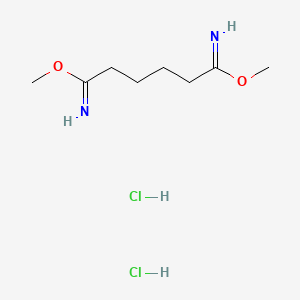 molecular formula C8H18Cl2N2O2 B7814853 Dimethyl adipimidate dihydrochloride CAS No. 79416-59-4