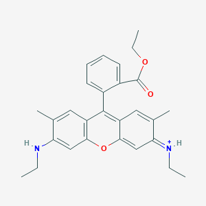 molecular formula C28H31N2O3+ B078150 C.I. Pigment Red 81 CAS No. 12224-98-5