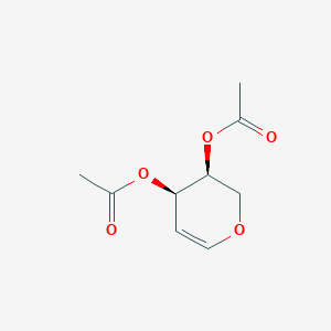 [(3S,4R)-4-acetyloxy-3,4-dihydro-2H-pyran-3-yl] acetate