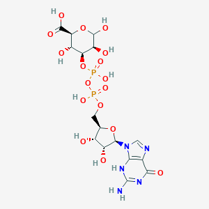 molecular formula C16H23N5O17P2 B078152 Gdp mannuronate CAS No. 10485-25-3