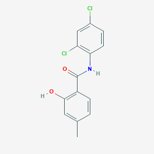 molecular formula C14H11Cl2NO2 B7815462 MFCD12619264 