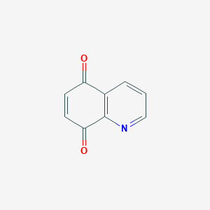 molecular formula C9H5NO2 B078156 5,8-喹啉二酮 CAS No. 10470-83-4