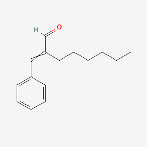 molecular formula C15H20O B7815698 2-(Phenylmethylidene)octanal 