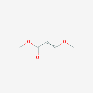 molecular formula C5H8O3 B7816140 Methyl-3-methoxyacrylate 
