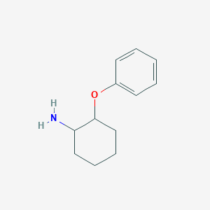 molecular formula C12H17NO B7816154 2-Phenoxycyclohexan-1-amine 