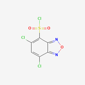 5,7-Dichloro-2,1,3-benzoxadiazole-4-sulfonyl chloride
