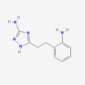 B7816472 5-(2-aminophenethyl)-4H-1,2,4-triazol-3-amine CAS No. 924871-48-7