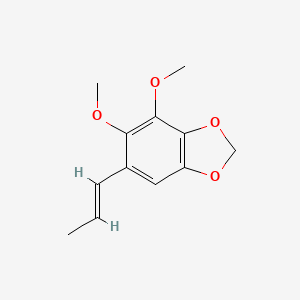 molecular formula C12H14O4 B7816493 Isodillapiole CAS No. 23731-63-7